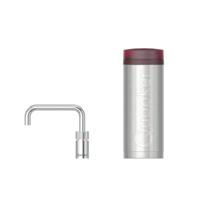 Quooker Nordic Square Kokendwaterkraan (Single Tap) Set - Kokend Water - Chroom - met COMBI+ Reservoir - thumbnail