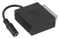 21p scart adapter 0.2m zwart - thumbnail