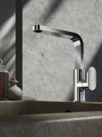 Hotbath NIET MEER LEVERBAAR Friendo Wastafelmengkraan 004 - RVS Look - thumbnail