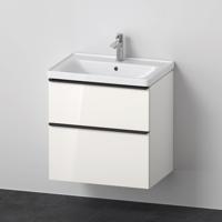 Badkamermeubelset Duravit D-Neo Wastafel Keramiek 65x48x62.5 cm Hoogglans Wit Duravit - thumbnail