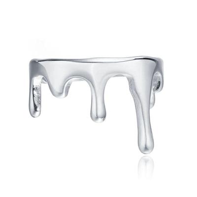 Cilla Jewels Damesring in Gesmolten Zilverstijl -18mm Cilla Jewels Damesring in Gesmolten Zilverstijl -18mm