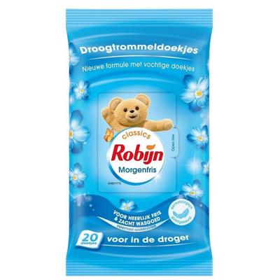 Robijn Morgenfris Droogtrommeldoekjes 20 Stuks