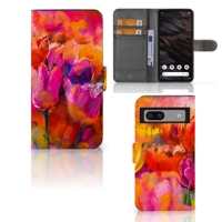 Hoesje Google Pixel 7A Tulips - thumbnail