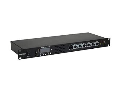 Omnitronic EPA-100BT PA-versterker RMS vermogen per kanaal op 4 Ω: 50 W Omnitronic EPA-100BT PA-versterker RMS vermogen per kanaal op 4 Ω: 50 W