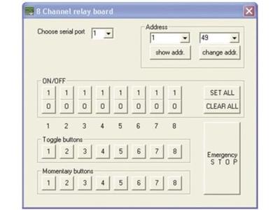 Whadda WSRC8056 Relaiskaart