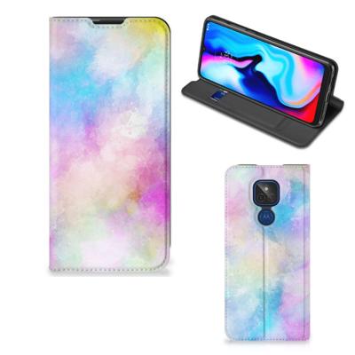 Bookcase Motorola Moto G9 Play Watercolor Light Bookcase Motorola Moto G9 Play Watercolor Light