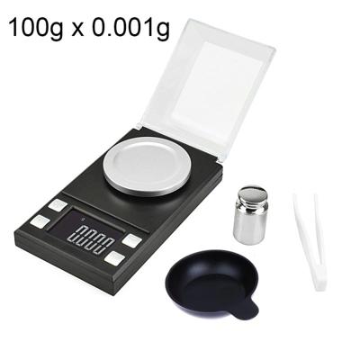 MH-8028 100 g x 0 001 g hoge nauwkeurigheid digitaal elektronisch draagbare sieraden diamant Gem Carat Lab gewicht schaal evenwicht apparaat met 1.6-i