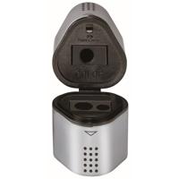 Trio puntenslijper Faber-Castell zilver - thumbnail