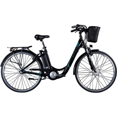 Zündapp Elektrische fiets City Z510 (Zwart/turquoise)