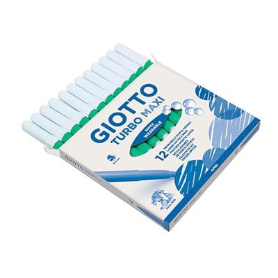 Set Viltstiften Giotto Turbo Maxi Lichtgroen (5 Stuks)
