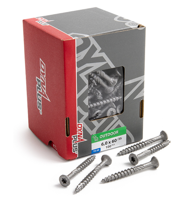 Dynaplus Constructieschroef Ar-Coating Pk +Snijpunt Torx TX30 6.0X60/35 | 100 stuks - 0281.08.50001 - thumbnail