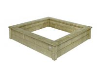 Zandbak 150x150cm, zonder deksel Talen Buitenmeubelen - Talen buitenmeubelen - thumbnail