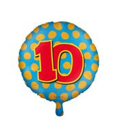 Paperdreams Happy folie ballon - 10 jaar - thumbnail