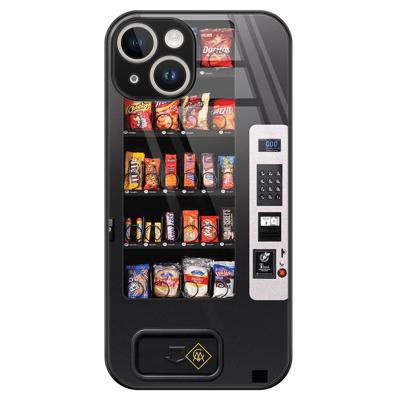 iPhone 14 glazen hardcase - Snoepautomaat iPhone 14 glazen hardcase - Snoepautomaat