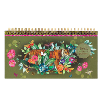 Pimpelmees Desk Planner Tijger Olive - thumbnail