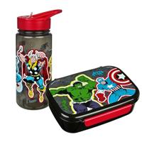 Undercover Broodtrommel en drinkbeker set marvel avengers - thumbnail