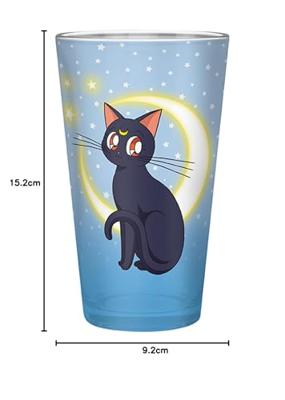 Sailor Moon - Luna & Artemis Large Glass