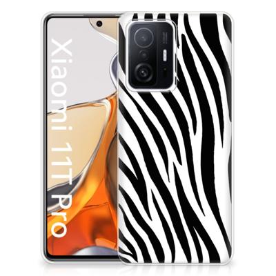 Xiaomi 11T | 11T Pro | TPU Hoesje | Zebra Xiaomi 11T | 11T Pro | TPU Hoesje | Zebra