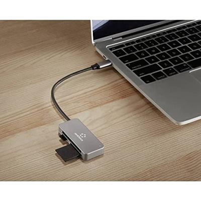 Renkforce RF-PCR-210 Externe geheugenkaartlezer USB-C 3.2 Gen 1 Zilver - thumbnail