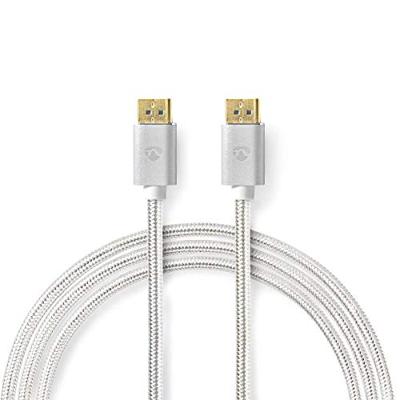 Nedis DisplayPort-Kabel | DisplayPort Male naar DisplayPort Male | 2 m | 1 stuks - CCTB37014AL20 CCTB37014AL20