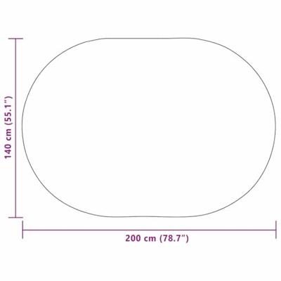 Tapijt ZIZUR Bruin PP