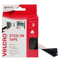 VELCRO® VEL-EC60215 Klittenband Om vast te plakken Haak- en lusdeel (l x b) 2500 mm x 20 mm Zwart 2.5 m - thumbnail