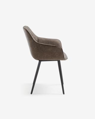 Kave Home Amira eetkamerstoel Taupe