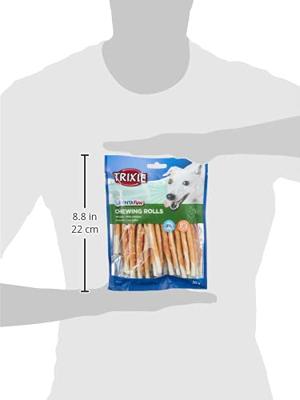 TRIXIE DENTA FUN CHICKEN CHEWING ROLLS 6X240 GR 12 CM