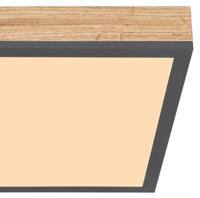 Globo Houten led plafondlampDoro 30x30cm - 416080WD1 - thumbnail