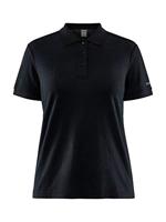 Craft 1910746 Core Blend Polo Shirt Wmn - Black - M - thumbnail