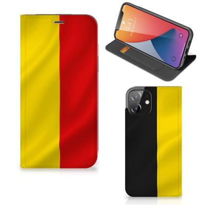 iPhone 12 | iPhone 12 Pro | Standcase | Belgische Vlag iPhone 12 | iPhone 12 Pro | Standcase | Belgische Vlag