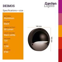 GardenLights WandlampjeDeimos 12V led - 3132011 - thumbnail