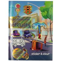 Kleur- en Stickerboek Voertuigen - thumbnail