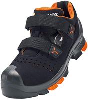 uvex 2 6500241 Veiligheidsandalen ESD S1P Schoenmaat (EU): 41 Zwart, Oranje 1 paar - thumbnail