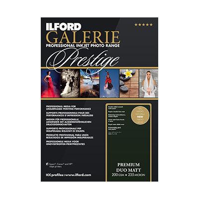 Ilford galerie premium matt duo 200g a3+ 50 vel Ilford galerie premium matt duo 200g a3+ 50 vel