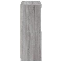 Dressoir met LED-verlichting 60,5x37x100 cm grijs sonoma eiken - thumbnail