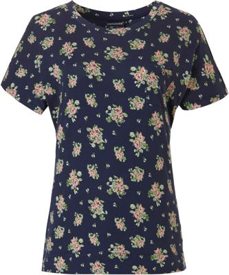 Blauw pyjamashirt roosjes Pastunette Blauw pyjamashirt roosjes Pastunette
