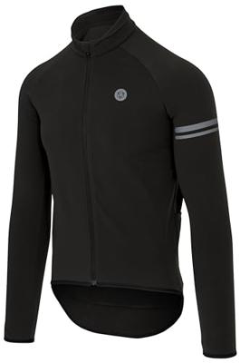 AGU Thermo Fietsshirt Lange Mouwen Essential Heren - Zwart - XXXL