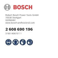 Bosch Accessories 2608690196 Bosch Power Tools 1 stuk(s) - thumbnail