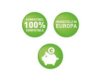 KMP H-T144 Toner vervangt HP 128A, CE320A Zwart 2000 bladzijden Compatibel Tonercassette - thumbnail