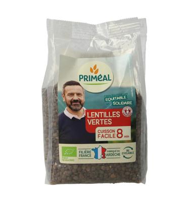 Primeal Groene linzen uit Frankrijk bio 300 Gram