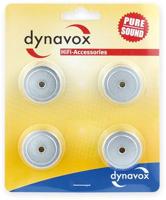 Audio Dynavox Dynavox aluminium voeten 4 delig zilver 30mm - thumbnail