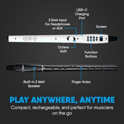 Carry-On Digital Wind Instrument 2 Black digitaal blaasinstrument