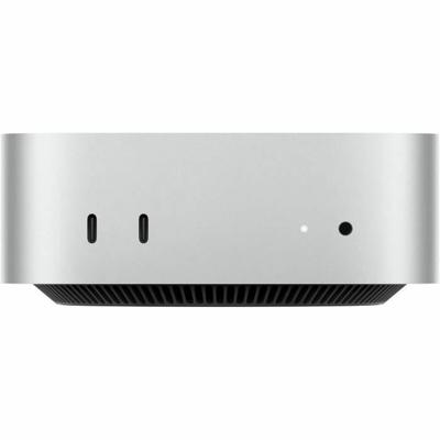 Apple - Mac mini (2024) Apple M4-chip - 24 GB RAM - 512 GB SSD-opslag - 10-core CPU 10-core GPU - Zilver