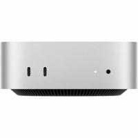 Apple - Mac mini (2024) Apple M4-chip - 24 GB RAM - 512 GB SSD-opslag - 10-core CPU 10-core GPU - Zilver - thumbnail