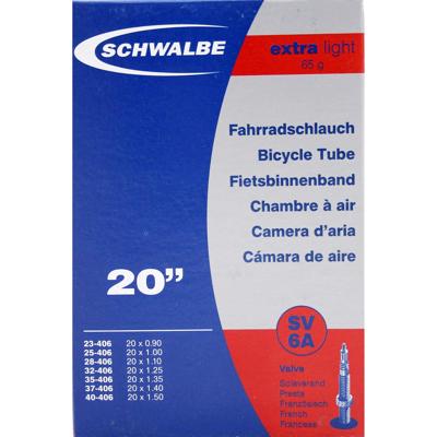 Schwalbe binnenband 20 x 0.90-1.50 (23/40-406) fv 40 mm