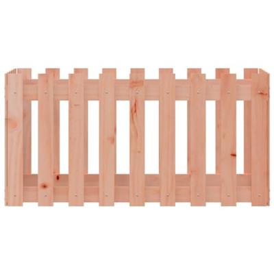 VidaXL Plantenbak verhoogd hekontwerp 100x50x50 cm massief douglashout VidaXL Plantenbak verhoogd hekontwerp 100x50x50 cm massief douglashout