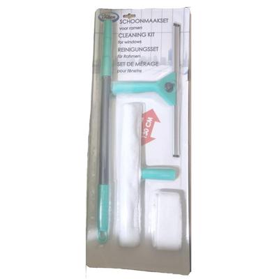 Aqua Laser Raamwisserset Groen/Grijs