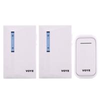 VOYE V015F2 draadloze Smart Music Home deurbel met Dual ontvanger afstandsbediening afstand: 120m (openlucht) - thumbnail