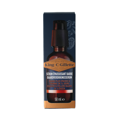 Gillette King c baardverdikkingsserum 50 Milliliter